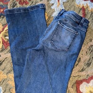 Stylish Blue Flare Women's Jeans